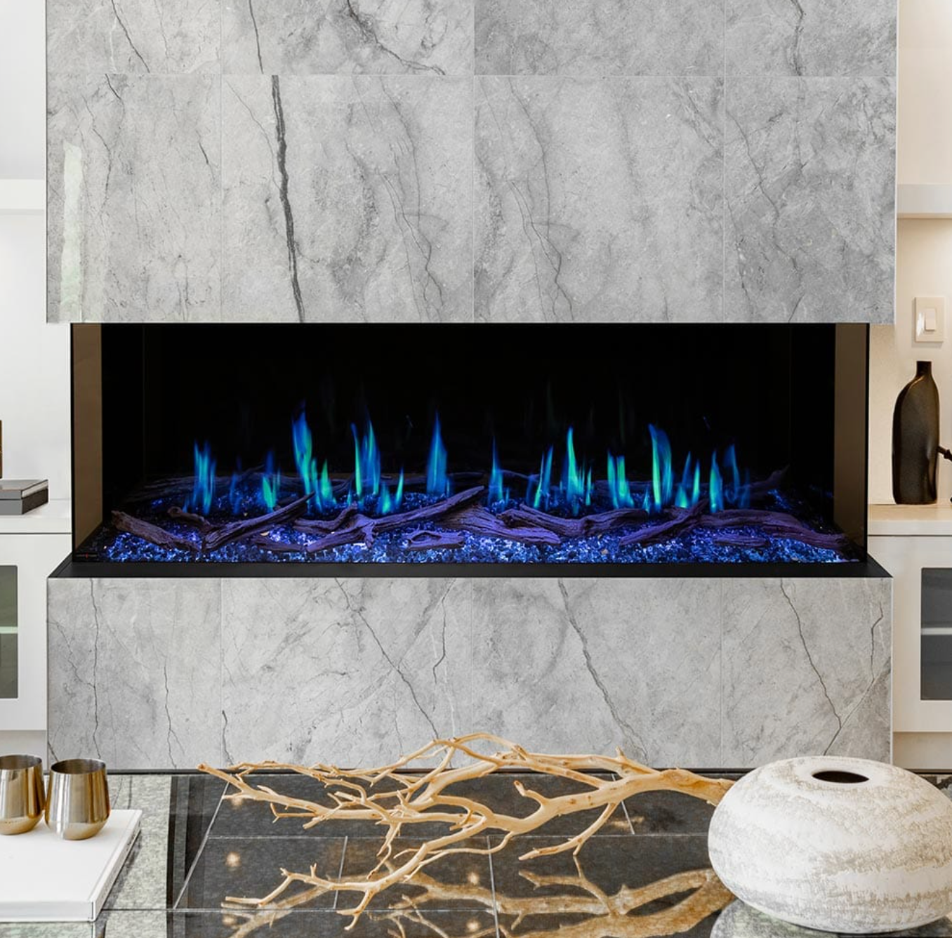 Modern Flames Orion Multi Heliovision Linear Electric Fireplace