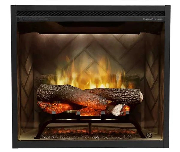 Dimplex Revillusion 24-inch Built-in Firebox, Herringbone