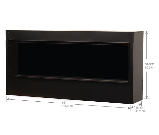 Dimplex Opti-myst Pro 1500 60-inch Built-In Electric Firebox with Heat