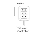 Dimplex Replacement Tethered Controller for Opti-Myst Pro 500 20-inch Built-In