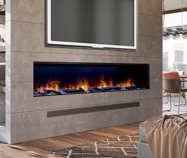 Dimplex Opti-Myst 86-inch Linear Built-In Electric Fireplace