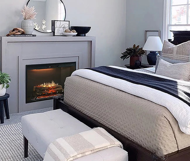Dimplex Revillusion 30-inch Black Built-In Firebox