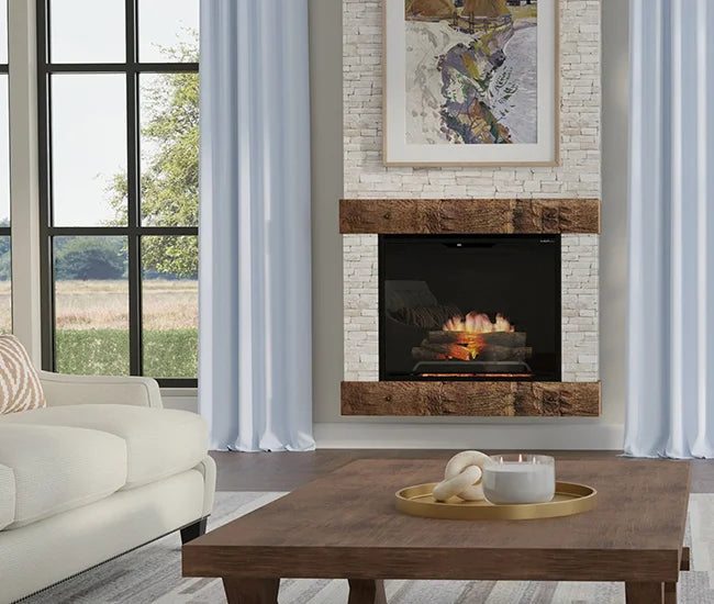 Dimplex Revillusion 36-inch Black Built-In Firebox, Portrait