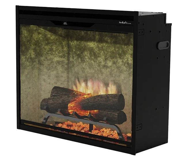 Dimplex Revillusion 30-inch Weathered Concrete Built-In Firebox