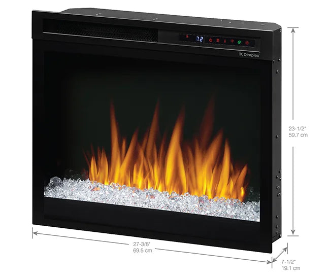 Dimplex Nova 28-inch Plug-in Electric Firebox with ReaLogs