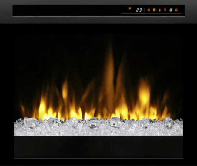 Dimplex Nova 28-inch Plug-in Electric Firebox with ReaLogs